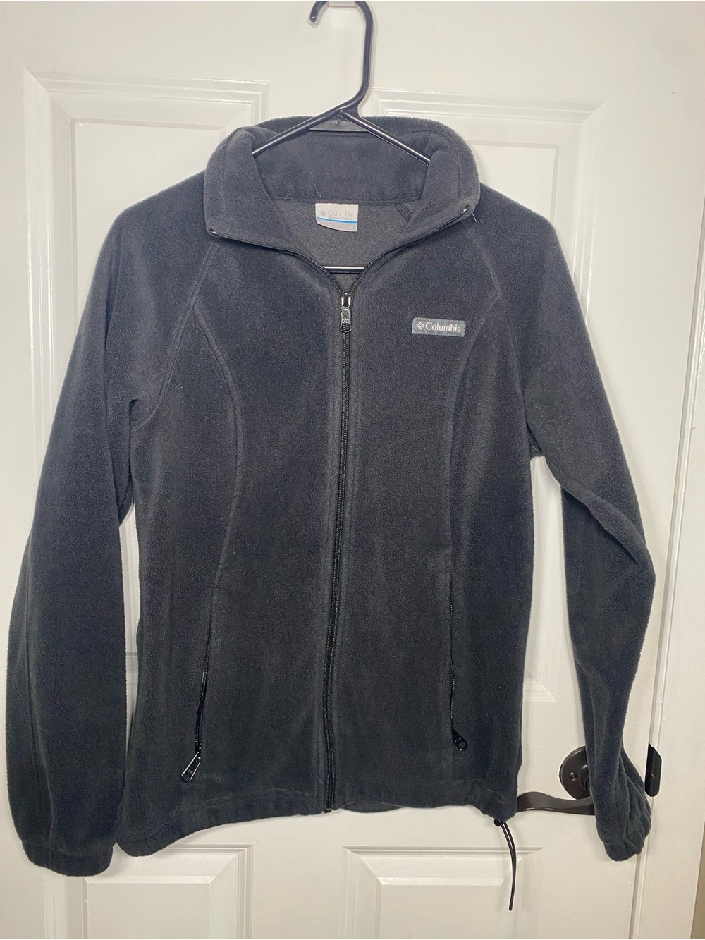 Columbia Charcoal Gray Full-Zip Fleece Jacket
